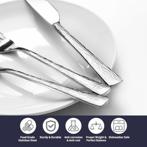 Σετ μαχαιροπίρουνων 30 τεμαχίων από σφυρήλατο ανοξείδωτο ατσάλι 18/10 για 6 άτομα – 2