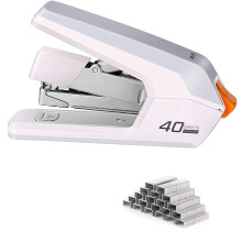 Moeiteloze bureaunietmachine, capaciteit van 40-50 vellen, nieten met één vingerbeweging, gemakkelijk te laden, ergonomische, robuuste nietmachine