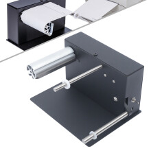 Automatic Label Rewinder Machine Bar Code Label Tags Rewinding Machine 2-Way Speed Adjustable 180mm
