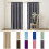 Green Blackout Curtains 182 cm Thermal Insulated 5