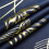 Blackout Curtains Navy Blue Gold Palm Pattern 38x72 Inch 2 7