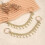 Bling kenkäkorut strassihelmiketjulla, 24 kpl 3