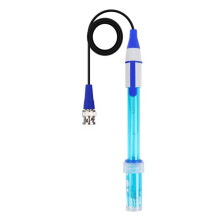 Ph Sensor Electrode 0-14 Ph Controller Electrode Probe Bnc Connector Replacement Kit for Aquarium