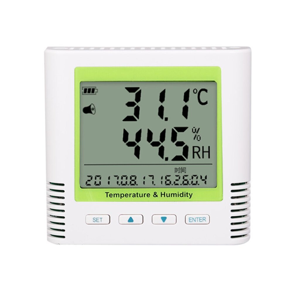 Th20bl Temperature And Humidity Recorder, Intelligent High-Precision Barometric Temperature And Humidity Meter 6031146243543