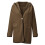 Dammode Vinter Fleecejacka Kofta Casual Trench Coat 4