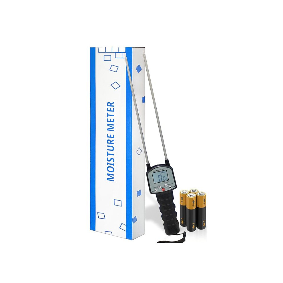 Digital Hay Moisture Meter Tester, Hay Moisture Probe For Accurate Real- Monitoring And Optimal Hay Quality 6033763637439