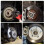 Brake Caliper Compression Tool, Carbon Steel Brake Caliper Tool,Caliper Compression Tool with 4 Brake Caliper Hooks 5
