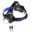 LED Rechargeable Headlamp 3 Lighting Modes Telescopic Zoom Flashlight Super Bright Lights for Camping 1