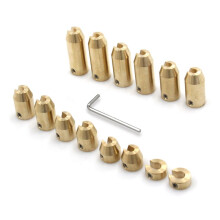 Universal Motorcycle Reusable Brass Wheel Spoke Balance Weights Refill for Super Motor,Dual Sport,Metric Cruisers, 14PCS