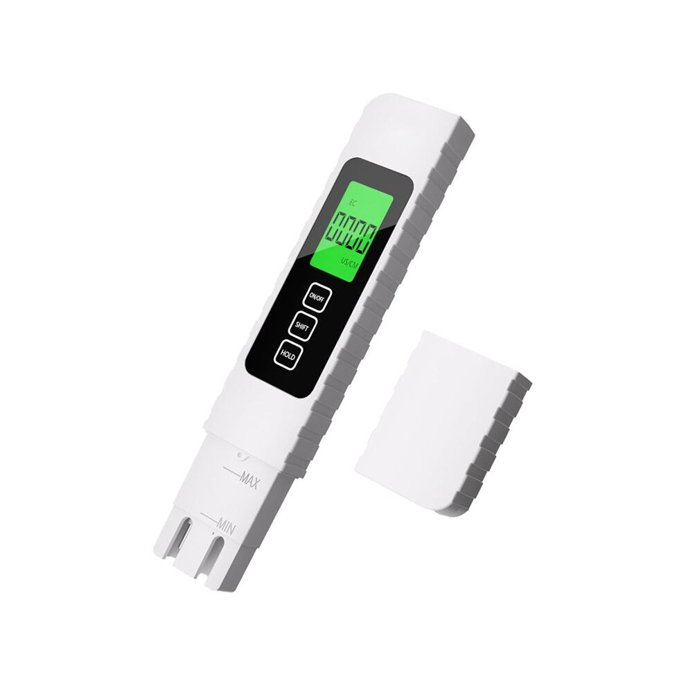 4-In-1 Water Quality Tester - Tds, Ec, Temp Meter 0-9999 Ppm Upgraded For Drinking Water Various Water Sources 6031029002786