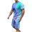 Φόρμες για άνδρες Σετ Joggers Casual T-shirt Καλοκαιρινό Αθλητικό Στρογγυλή Λαιμόκοψη 1