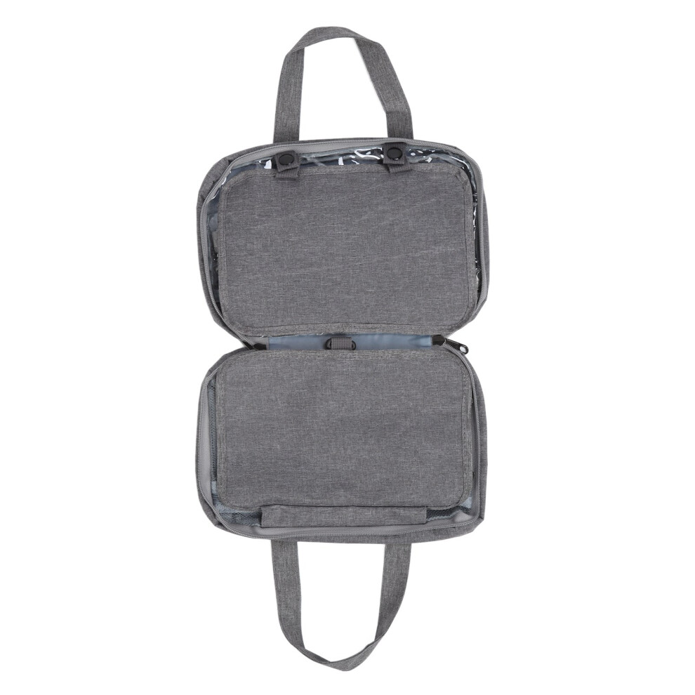 Large Capacity Hanging Toiletry Bag Waterproof Foldable 73x27cm