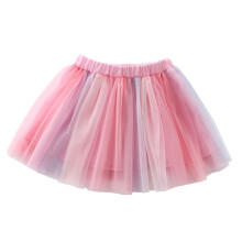 Meisjesrokjes voor peuters en kleuters met bloemenborduurwerk, elastische taille, tutu-rokje van mesh, feestjurk, prinsessenrokje, trendy model, maat
