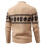 Hässliche Weihnachtspullover für Herren, Winterpullover aus Jacquard-Strick, lässiger Langarmpullover, weich, bequem, warm, modische 4