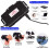 LED Rechargeable Headlamp 3 Lighting Modes Telescopic Zoom Flashlight Super Bright Lights for Camping 8