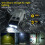V20 Keychain EDC LED Flashlight Rechargeable Magnetic Buzzer Work Light Type-C Lamp for Camping & Outdoor 10
