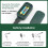 Tuya Zigbee Wireless Soil Moisture Meter Intelligent Temperature Humidity Sunlight Tester Soli Analyzer Gardening Tool 3