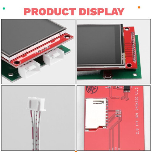 7 In1 Indoor Air Quality Sensor Reading Panel Co2/PM2.5/TVOC/CH2O T&H Dust Detection Sensor Module Display Panel 1