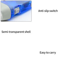 Portable LED Flashlight,Dynamo Hand Crank Power,Ideal for Camping&Outdoor Activities,Emergency HandPress Charger Light A