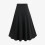 Φούστα Steampunk Gothic Flowy Maxi για γυναίκες – Vintage γραμμή Α, ψηλή μέση, πλισέ, μωβ, Plus Size, 6