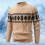 Hässliche Weihnachtspullover für Herren, Winterpullover aus Jacquard-Strick, lässiger Langarmpullover, weich, bequem, warm, modische 2