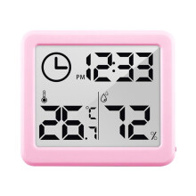 Multifunktionell Automatisk Elektronisk Digital Hygrometer Inomhustermometer Fuktighetstemperaturmonitor med LCD-Skärm