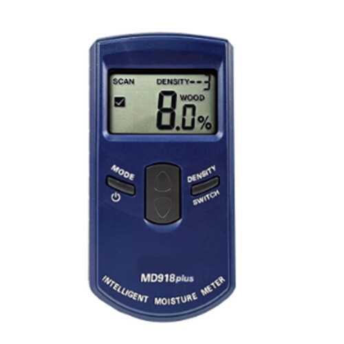 MD918plus Inductive Wood Moisture Meter 4-80% LCD Display  Electromagnetic Waves Timber Damp Humidity Detector