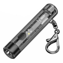 LED Sleutelhanger Zaklamp COB Valbestendig Ultracompacte Sleutelhangerlamp Batterijen Inbegrepen Kleine Oplaadbare Zaklamp