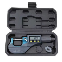 0.001mm Electronic OD Micrometer 0-25mm Digital Micrometer Carbide Tip Measuring Tool Caliper Gauge Micrometer