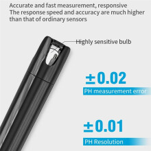 Portable PH Meter AE8601 PH Tester Detector Used in Water Quality Testing Environmental Protection Range 0.0-14.00