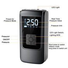 Portable Air Compressor Tires Inflator Pump Wireless Tire Inflator Pump Air Pump for Motorcycle Bicycle