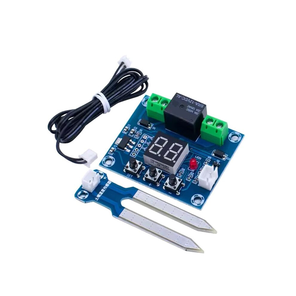 12V Digital Soil Humidity Sensor Controller For Automatic Irrigation Water Management System With Real- Monitoring 6033335282609