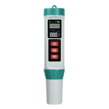 Digitale Chloormeter Ph-Tester 5 in 1 Ph/Ec/Tds/Salt/Temp-Tester Waterkwaliteitsanalysator voor Zwembaddetector