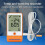 GSP-6 Pro  Temperature and Humidity Recorder Cold Storage Transportation Real- Temperature Data Logger 2