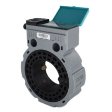 Battery Powered Ultrasonic Water Meter DN80 RS485 Digital Water Flowmeter IP68 Sandwich-Type