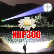XHP360 Most Powerful LED Flashlight USB Rechargeable Lamp 26650 Ultra Powerful Flashlight Tactical,Lantern,A