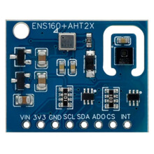ENS160 + AHT21 Air Quality Sensor - CO₂, ECO₂, TVOC, Temp & Humidity Module for , for Raspberry Pi & IoT Projects