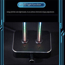 Retro Pseudo-Nixie Tube IN9 Electronic Tube Music Spectrum Meter Level Meter Desktop Ornament Pickup Rhythm Light
