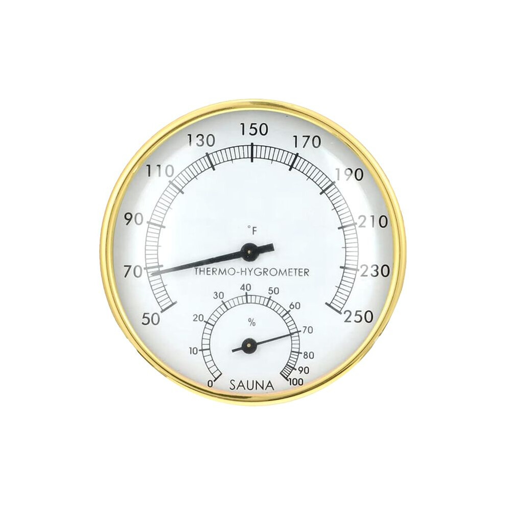 2 In 1 Sauna Thermometer Fahrenheit, Sauna Thermometer & Hygrometer Indoor Temperature Humidity Monitor 6033987315946