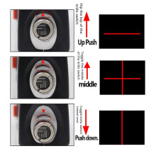 RéGua um Laser Multiuso Laser Multifuncional de NíVel um Laser e NíVel de Bolha RéGuas MéTricas Laser em Linha Reta Horizonte