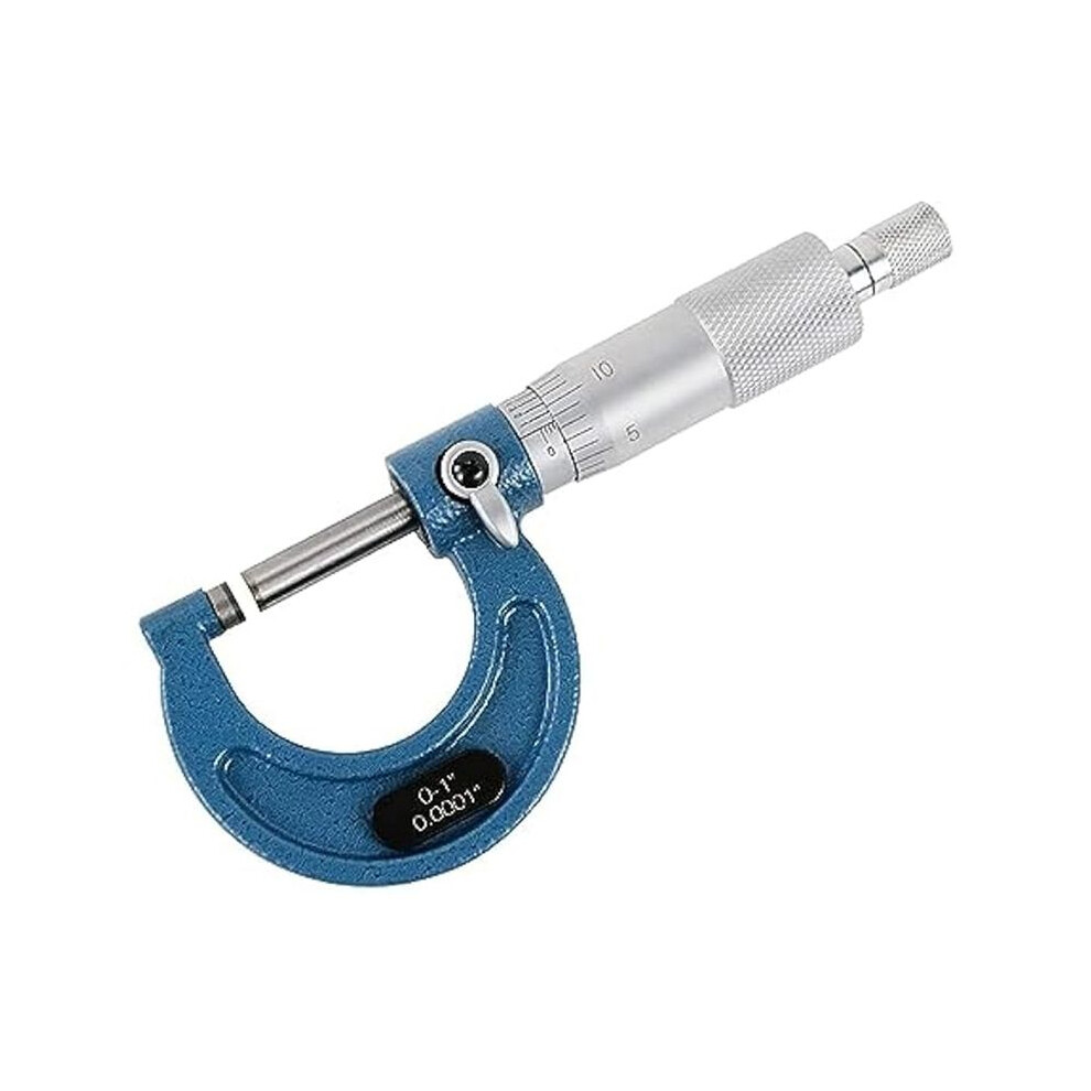 Outside Micrometer,0-1Inch Machinist Micrometer, 0.0001In Graduation Micrometer Set,Precision Micrometer Machinist Tool 6131140111999