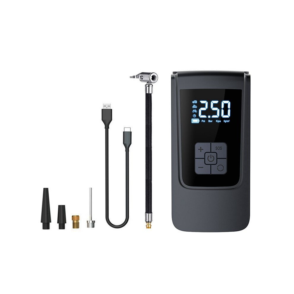 Digital Display Air Compressor Tire Inflator Cordless For Car Bicycle Tire Air Pump Portable Inflation Pump A 6031969076120