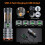 LED Flashlight Bright Flashlight Rechargeable Flash Light Waterproof, Powerful Camping Flashlight for Outdoor, Emergency 10