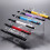 Organizer voor make-upborstelhouders, transparant, 2 stuks 4