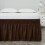 Bettrock mit elastischem Saum, braun, Queen- und Kingsize-Bettrock 3