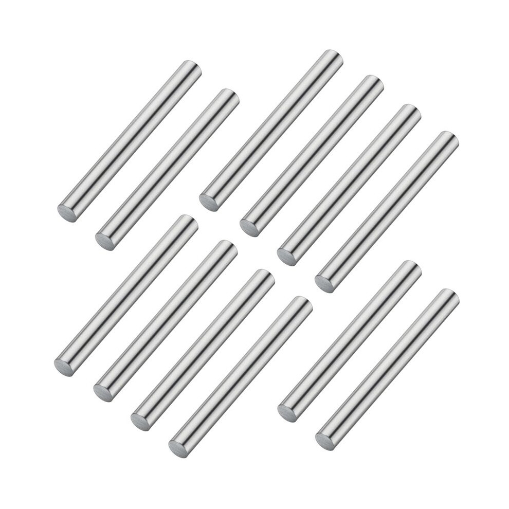 12 Pcs Zinc Rod Zinc Metal Anode Good Conductivity Smooth Surface For School Scientific Experiment Research 6032615979680