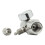 Akvarium CO2-Regulator 2000psi Tryckmätare för 6 mm Sugrör 5/8-18UNF 8