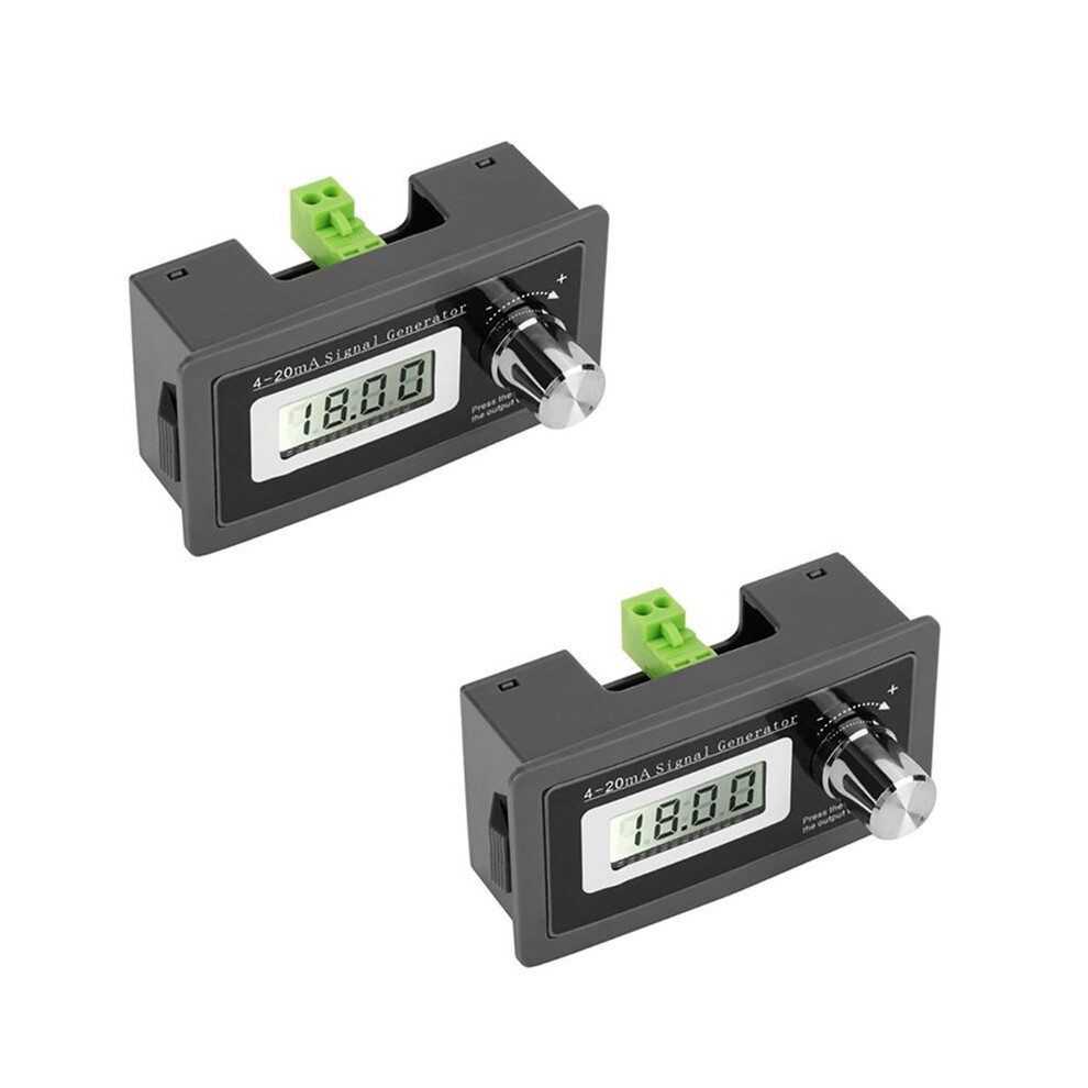 2Pack 4-20Ma Current Loop Signal Generator 0.01 Precision Two-Wire Plc Instrument 6031146203523