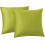 Ensemble de 2 housses de coussin carrées en velours – 61 x 61 cm 1