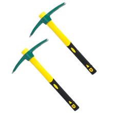 Spitzhacke, Mattock-Hacke, Robuste Garten-Handhacke, Spitzhacke, Handwerkzeug zum Graben, Jäten, Erkunden, Camping